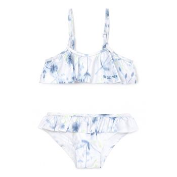 Costum de baie din doua piese cu imprimeu