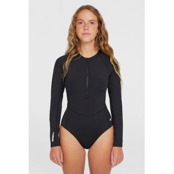 Costum de baie intreg cu fenta cu fermoar Women Of The Wave