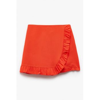 Fusta-pantalon cu model petrecut