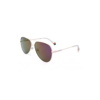 Ochelari de soare aviator cu model unisex si lentile polarizate