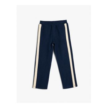 Pantaloni de trening cu garnituri laterale contrastante
