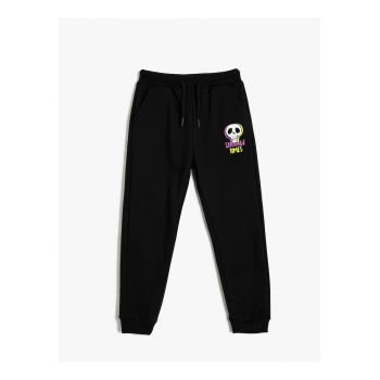 Pantaloni de trening cu snur de ajustare in talie