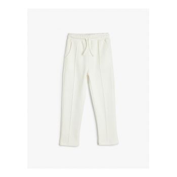 Pantaloni de trening cu snur de ajustare in talie