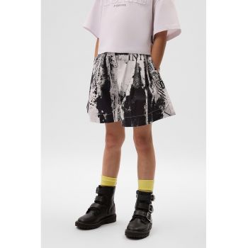 Pantaloni scurti cu model si buzunare laterale