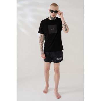 Pantaloni scurti de baie cu logo Mooneye