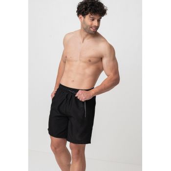 Pantaloni scurti de baie cu model uni Orca