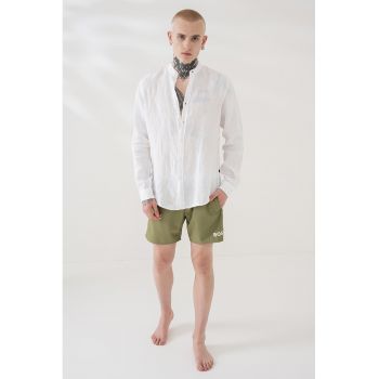 Pantaloni scurti de baie cu model uni Starfish
