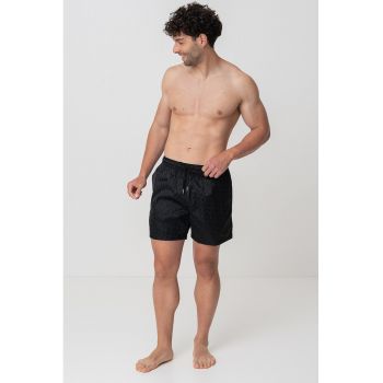 Pantaloni scurti de baie cu snur si buzunare