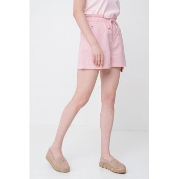 Pantaloni scurti din bumbac si in