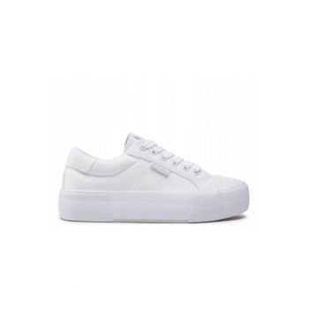 Pantofi dama -  Piele ecologica -Alb