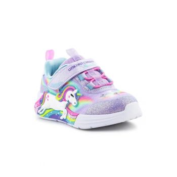 Pantofi sport cu model si LED-uri