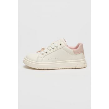 Pantofi sport low-cut cu aplicatie logo