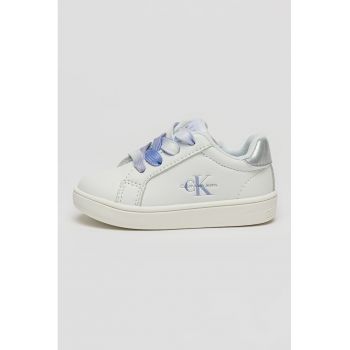 Pantofi sport low-cut din piele ecologica