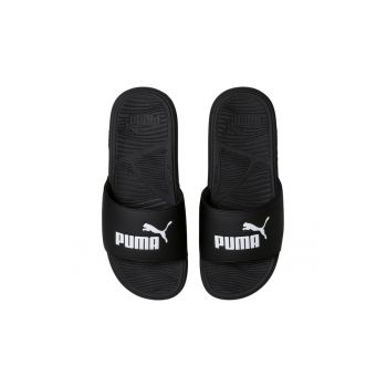 Papuci -  Sintetic - Negru -