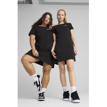Rochie-tricou cu detaliu logo