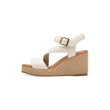 Sandale din piele ecologica cu velcro