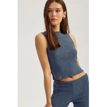 Top crop slim fit