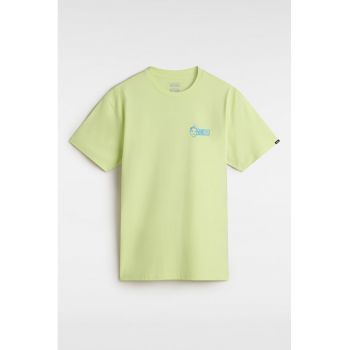Tricou de bumbac cu design pe spate