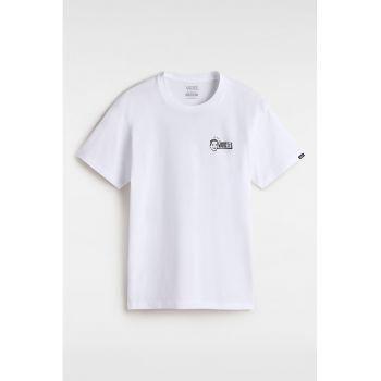 Tricou de bumbac cu design pe spate