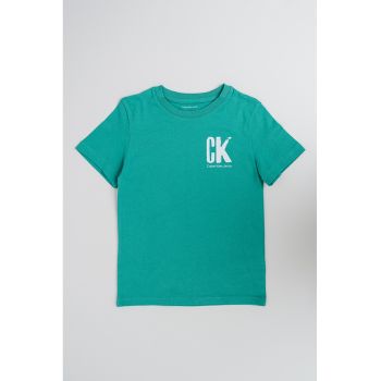 Tricou de bumbac cu logo