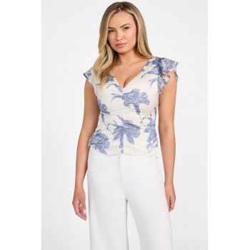 Bluza cu model floral