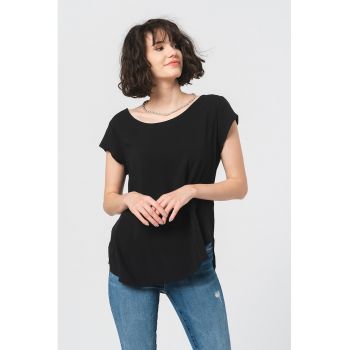Bluza vaporoasa cu maneci scurte Nova