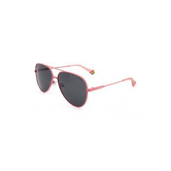 Ochelari de soare aviator cu model unisex si lentile polarizate