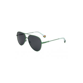 Ochelari de soare aviator cu model unisex si lentile polarizate