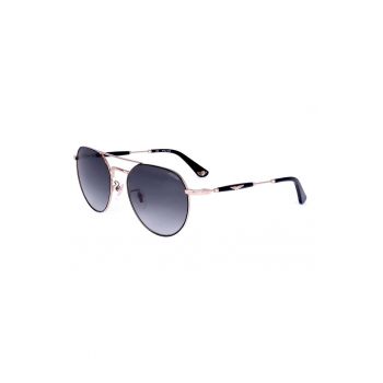 Ochelari de soare aviator unisex cu lentile in degrade