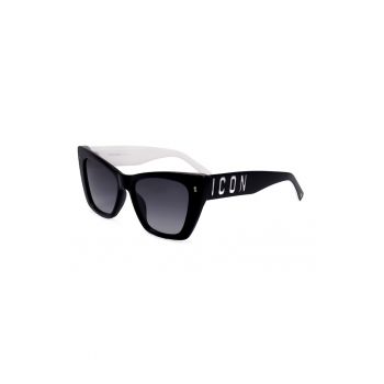 Ochelari de soare cat-eye cu lentile in degrade