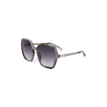 Ochelari de soare hexagonali cu lentile in degrade