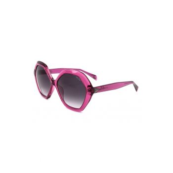 Ochelari de soare hexagonali cu lentile in degrade