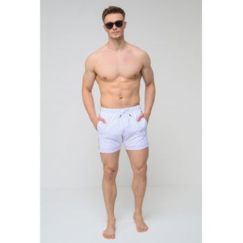 Pantaloni scurti de baie cu benzi laterale contrastante Iconic