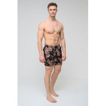 Pantaloni scurti de baie cu model floral
