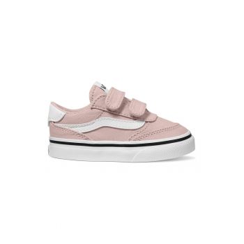 Pantofi sport cu inchidere velcro si logo