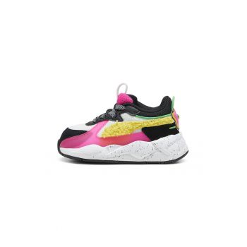 Pantofi sport cu insertii din material teddy RS-X Trolls