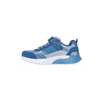 Pantofi sport cu velcro si garnituri de piele intoarsa SKX-225