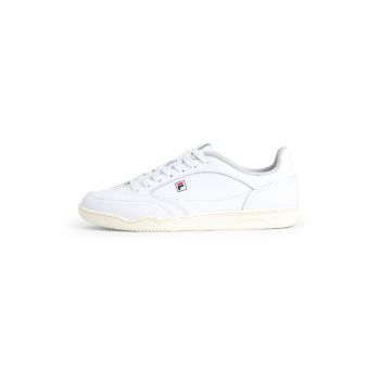 Pantofi sport low-cut din piele - Alb murdar -
