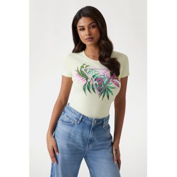 Tricou cu imprimeu floral