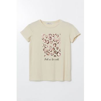 Tricou cu paiete