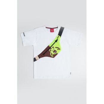 Tricou din bumbac Crossbody Money Bear