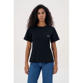 Tricou din bumbac organic Horizon - Negru