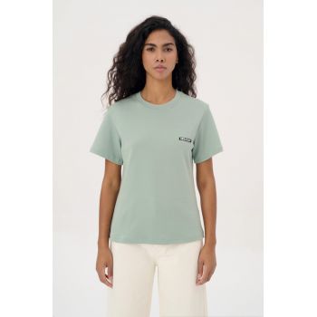 Tricou din bumbac organic Horizon - Verde