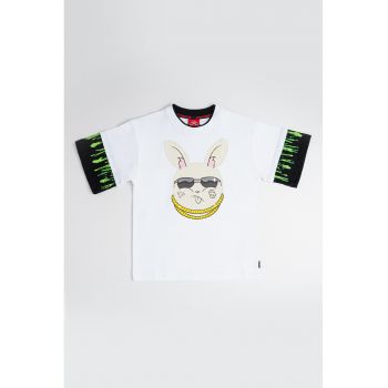 Tricou din bumbac Splatter Bunny