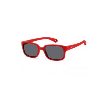 Ochelari de soare dreptunghiulari cu logo