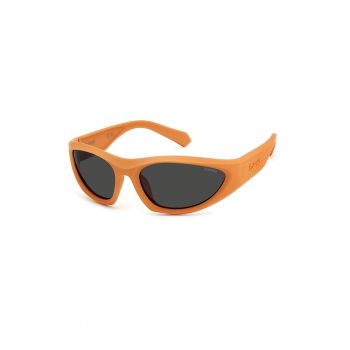 Ochelari de soare wrap unisex polarizati - Portocaliu deschis -