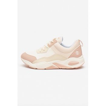 Pantofi sport cu garnituri de piele