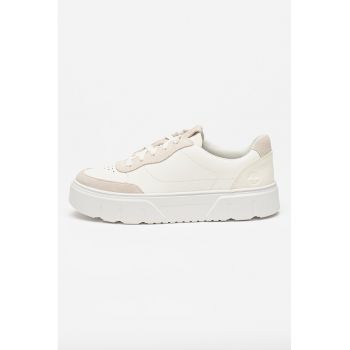 Pantofi sport de piele cu insertii de piele intoarsa Laurel Court