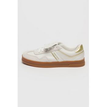 Pantofi sport din piele cu clapa The Greenwich