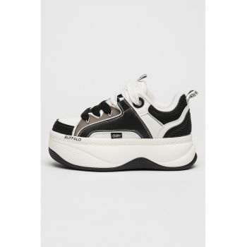 Pantofi sport flatform de piele Orcus